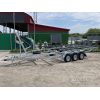 Trailer for transporting a catamaran 80PL2925