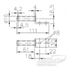 Ответная часть к петле BSCHG 10-17 Winterhoff