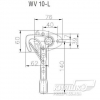 Задвижка рычажная WV 10-L (левый) Winterhoff