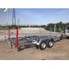 Two-axle trailer for transporting boats up to 6.3