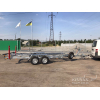 Two-axle trailer for transporting boats up to 6.3