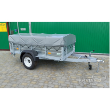 Flatbed trailer 257PB1105MU (reinforced)