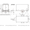 Прицеп фургон 25PF1104F