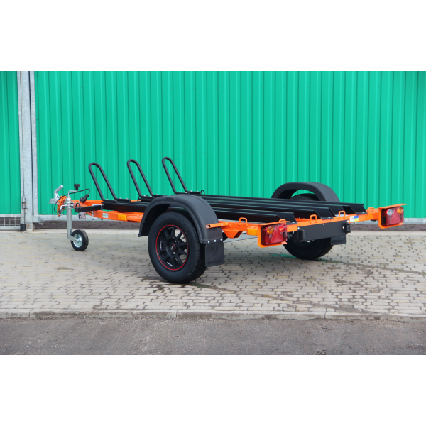 Причіп для перевезення 3-х мотоциклів