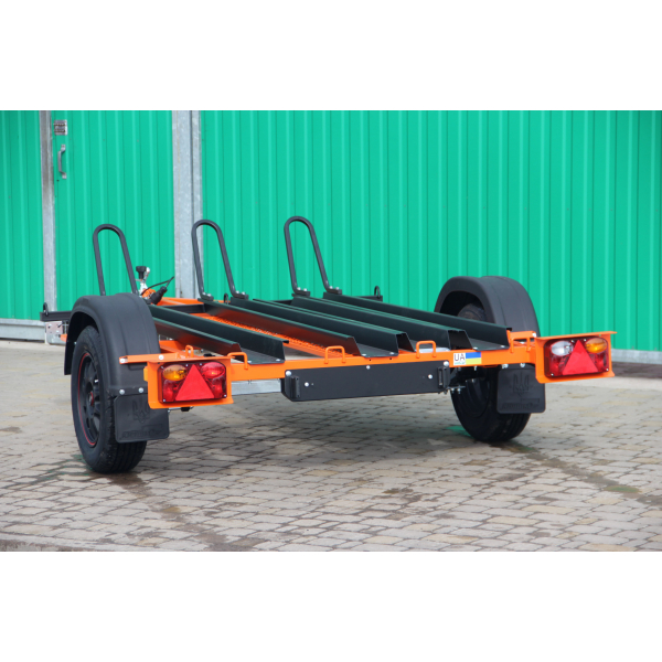 Причіп для перевезення 3-х мотоциклів