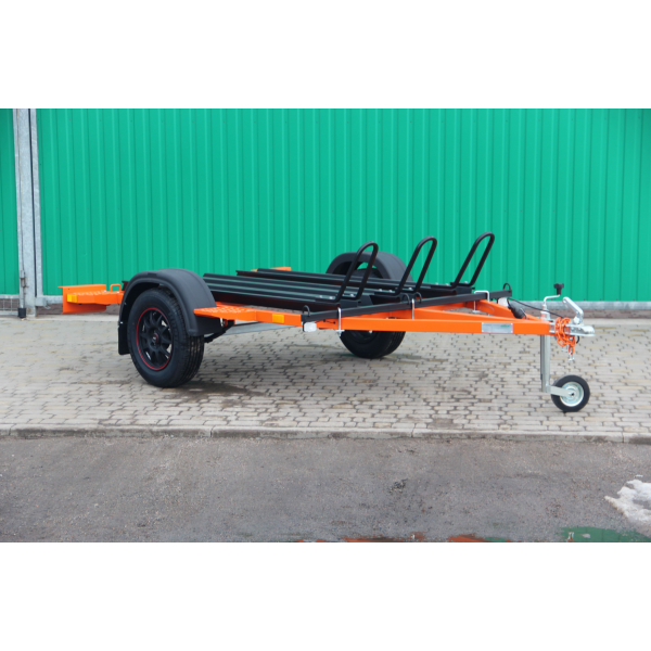 Причіп для перевезення 3-х мотоциклів