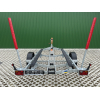 Trailer for transporting boats up to 5.3 m