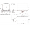 Luggage trailer 25PF1105FU