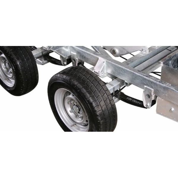 KNOTT Autoflex Trailer Leaf Spring, 2-Leaf Parabolic, 50 mm Width