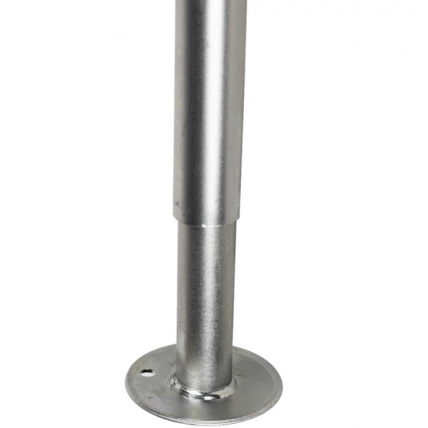 Гвинтова опорна стійка WINTERHOFF Ø48, регульована по висоті 600мм+220мм 150кг