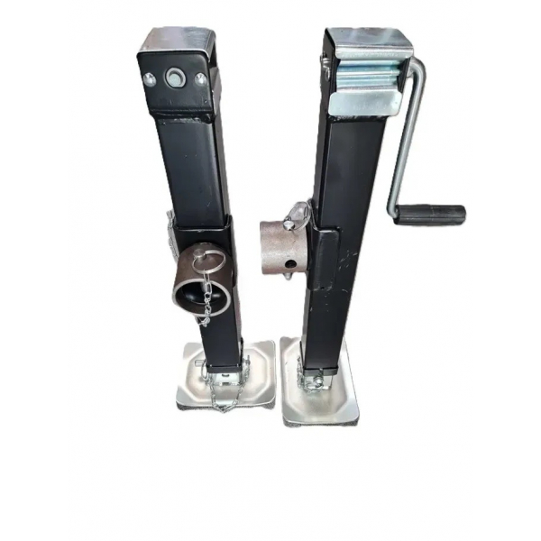 Опорна стійка домкратна 3000кг 635мм-1016мм з приварним кронштейном д 63,5мм