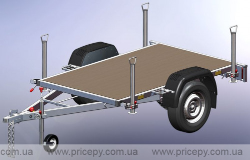 Причіп-платформа для перевезення спец.обладнання 20PP1102 #1